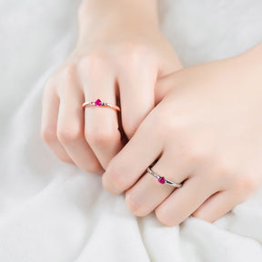 Anel de Diamante You & Me