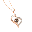 Colar Eu Te Amo em 100 Idiomas