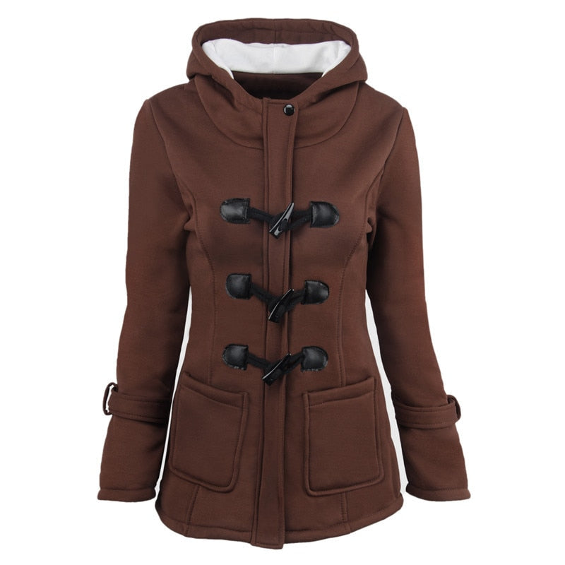 Casaco Trench Coat Legítimo Feminino