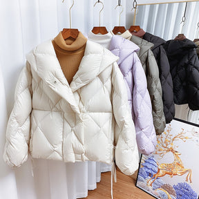 Jaqueta Puffer Diamond Coat Outwear