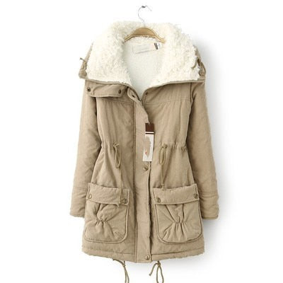 Jaqueta Parka Outwear Feminina