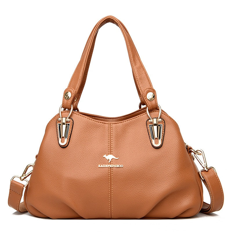 Bolsa Feminina de Couro Luxury